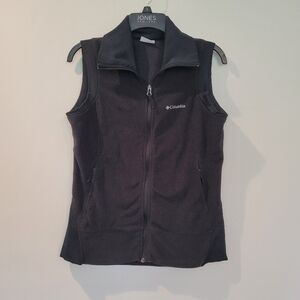 Columbia‎ Fleece Vest Womens Size Medium Black